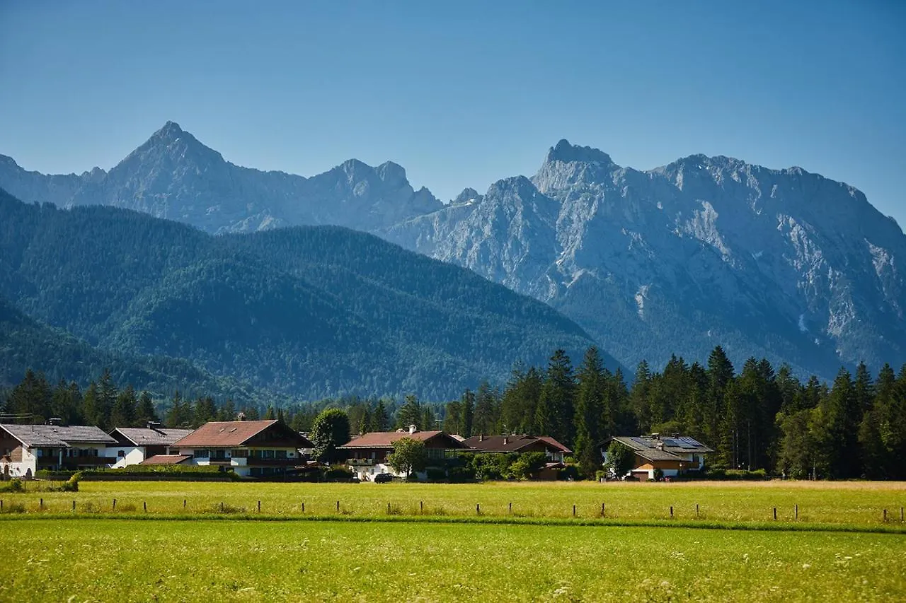 Ferienwohnung Zum Hirschgarten Krün Alemania